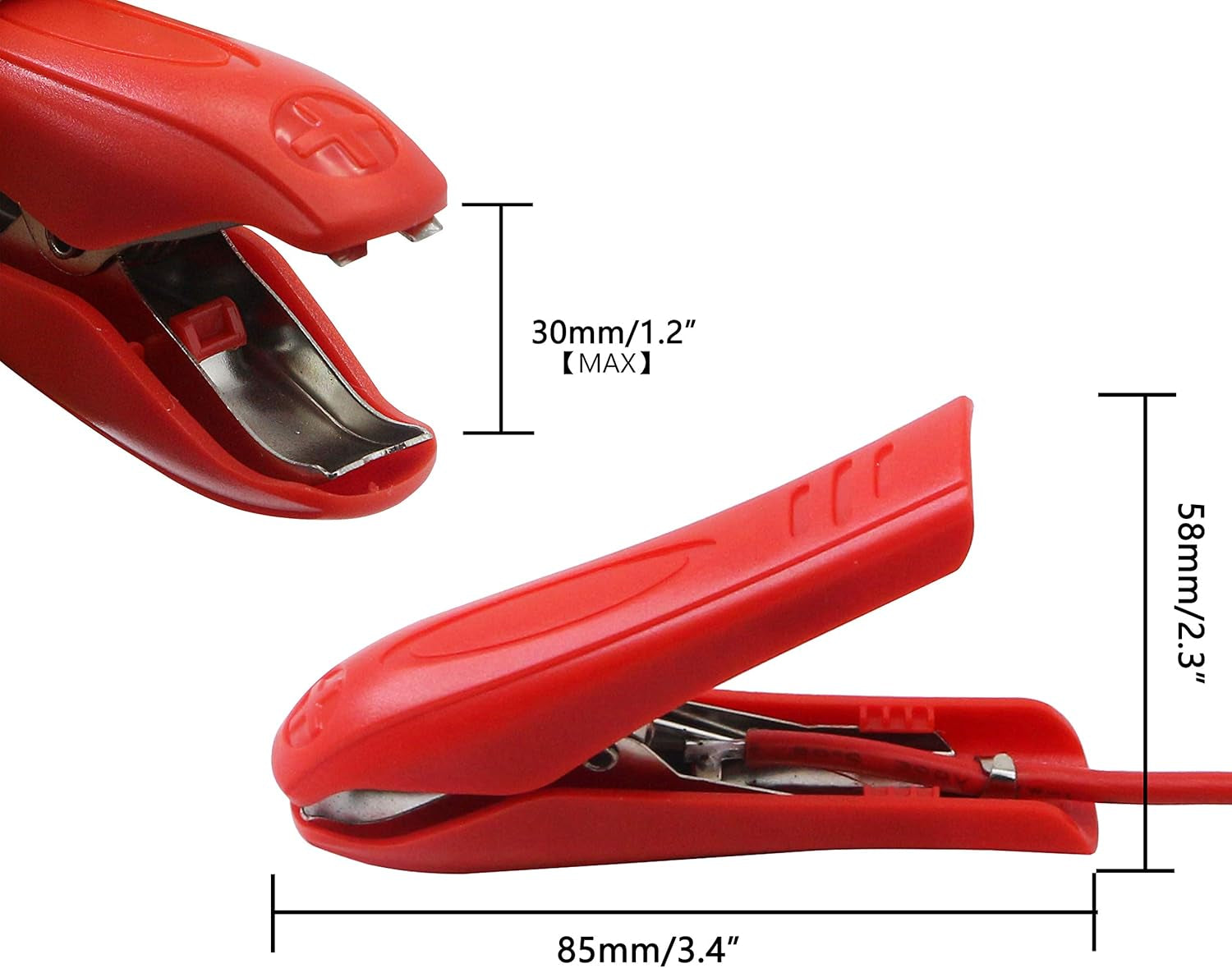 CERRXIAN 1,8 M 18 AWG 12 V 24 V Abrazadera De Batería Clip Con Empalme Rápido Bloqueo Terminal Cable De Extensión,Utensilios Para El Hogar
