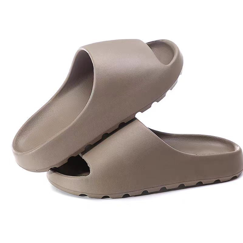Coconut Pattern Thick Sole Slip-On Sandals