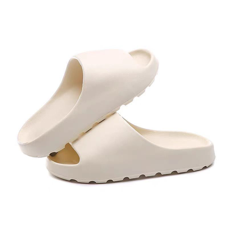 Coconut Pattern Thick Sole Slip-On Sandals