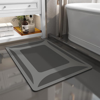 Diatom Mud Bathroom Mat Absorbent Floor Carpet