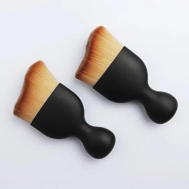 Car Air Vent Cleaning Soft Brush with Casing Car Interior Cleaning Tool Artificial Car Brush Cars Crevice Dusting Cars Detailing