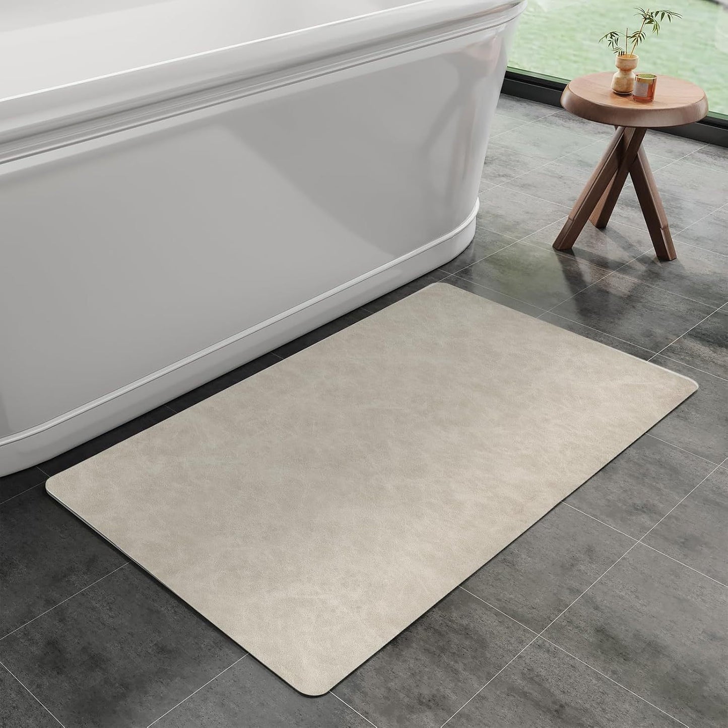 Diatom Mud Bathroom Mat Absorbent Floor Carpet