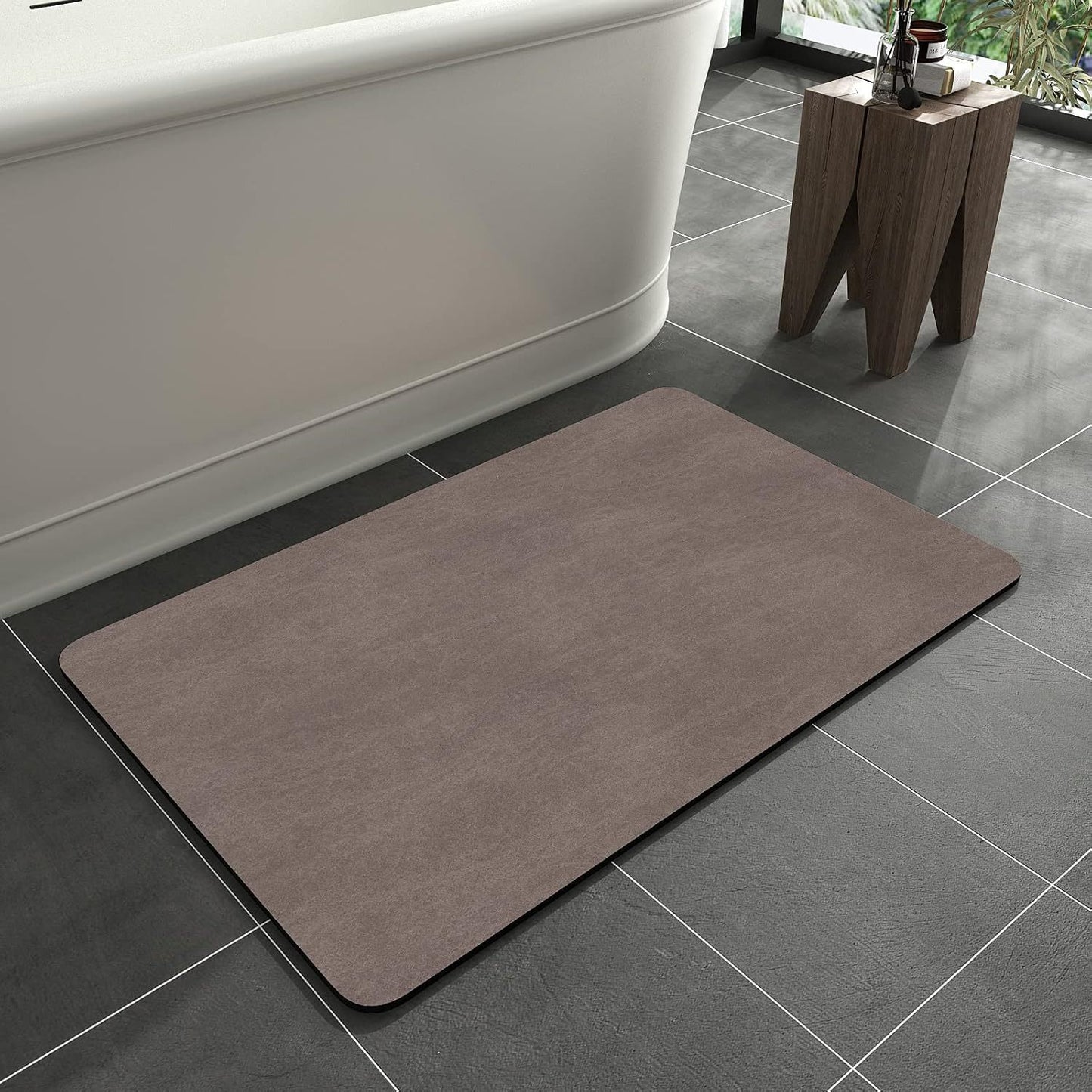 Diatom Mud Bathroom Mat Absorbent Floor Carpet