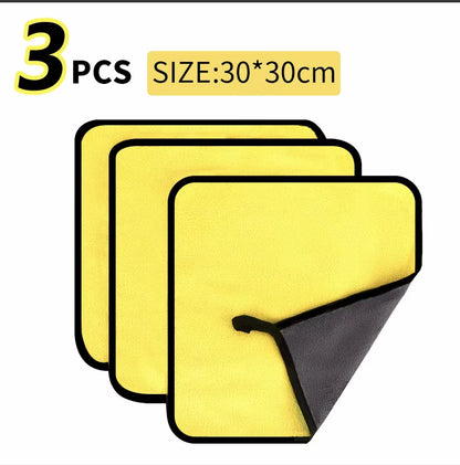 High-End Microfiber Towel Car Wash Towel Detailing Cleaning Cloth Car Wash Drying Towel Car Absorbent Cleaning Products
