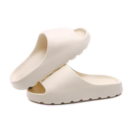Coconut Pattern Thick Sole Slip-On Sandals