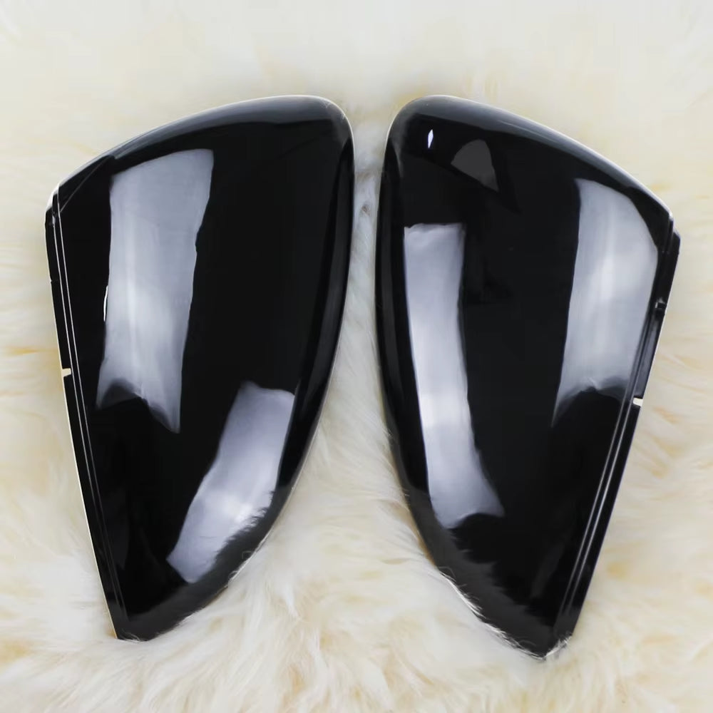Carbon/Chrome Car Accessories Fit for VW Golf 7 MK7 MK7.5 GTI R GTE GTD 2013-2020 Rearview Mirror Cover Replace Side Mirror Caps