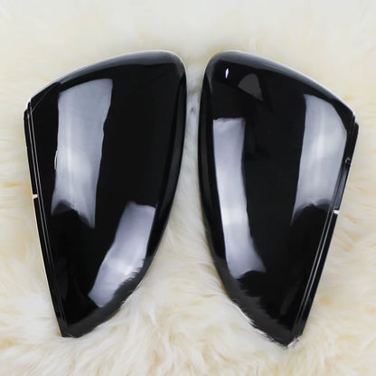 Carbon/Chrome Car Accessories Fit for VW Golf 7 MK7 MK7.5 GTI R GTE GTD 2013-2020 Rearview Mirror Cover Replace Side Mirror Caps