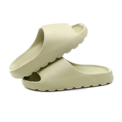 Coconut Pattern Thick Sole Slip-On Sandals