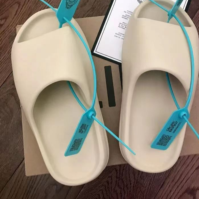 Coconut Pattern Thick Sole Slip-On Sandals