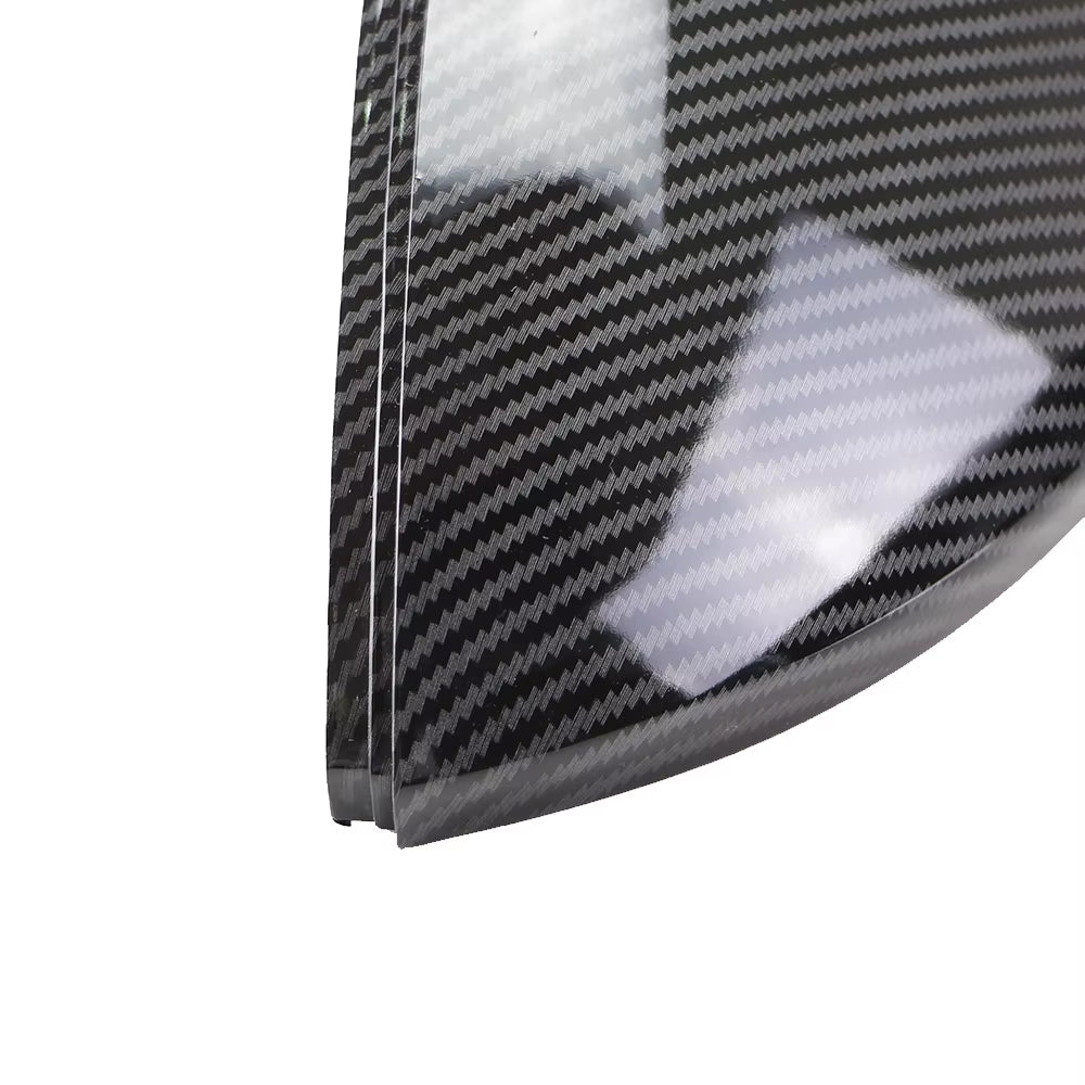 Carbon/Chrome Car Accessories Fit for VW Golf 7 MK7 MK7.5 GTI R GTE GTD 2013-2020 Rearview Mirror Cover Replace Side Mirror Caps
