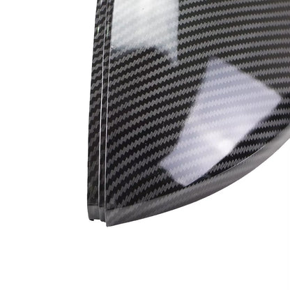 Carbon/Chrome Car Accessories Fit for VW Golf 7 MK7 MK7.5 GTI R GTE GTD 2013-2020 Rearview Mirror Cover Replace Side Mirror Caps