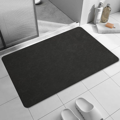 Diatom Mud Bathroom Mat Absorbent Floor Carpet