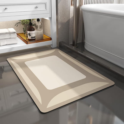 Diatom Mud Bathroom Mat Absorbent Floor Carpet