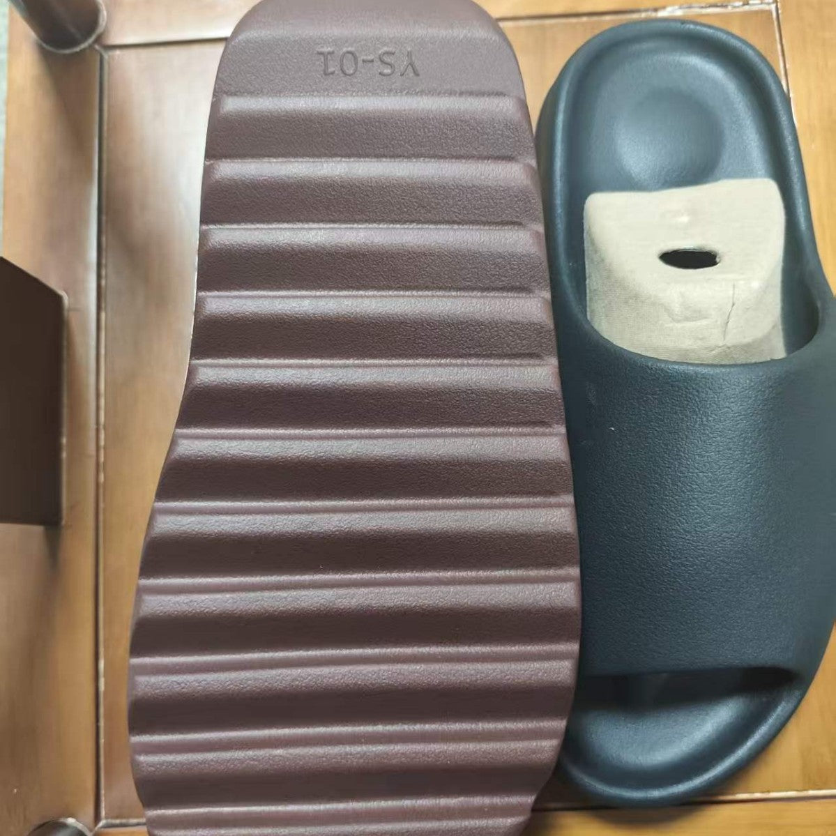 Coconut Pattern Thick Sole Slip-On Sandals