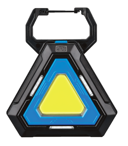 Lámpara triangular