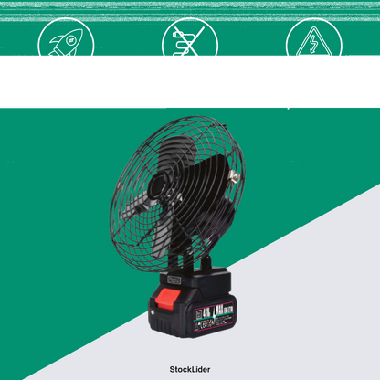 Ventilador con batería